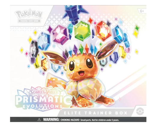 Pokemon Prismatic Evolutions Elite Trainer Box