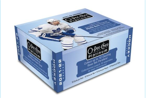 2021-22 O-Pee-Chee Platinum Hockey Hobby Box