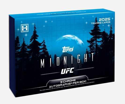 2025 Topps Midnight UFC Hobby Box