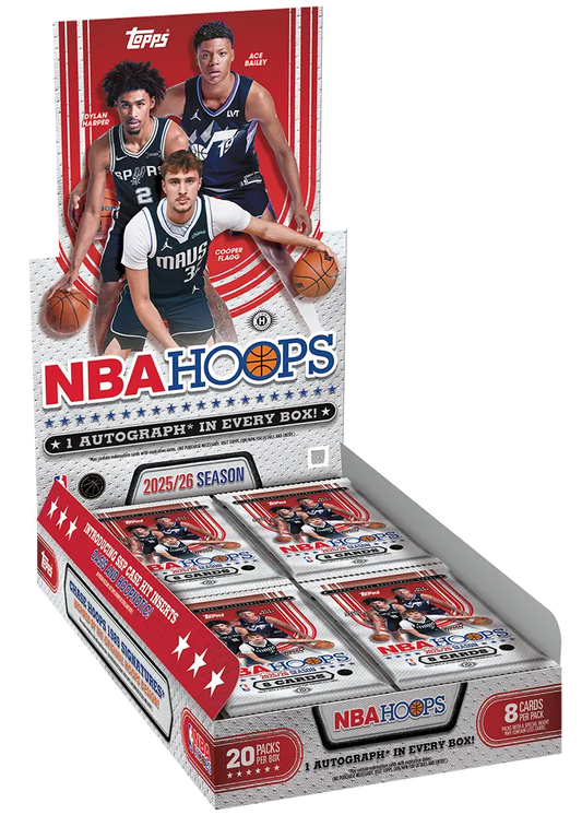 2025-26 Topps Basketball Hoops Hobby Box