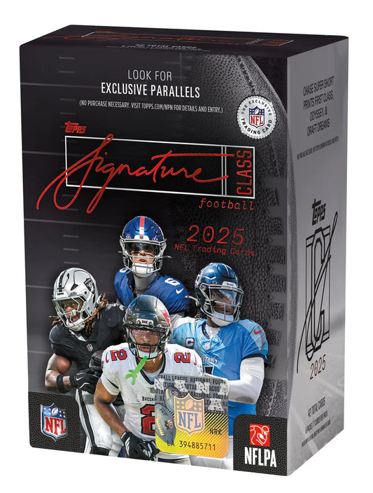 2025 Topps Football NFL Signature Class Value Box