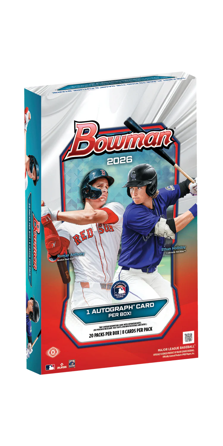 2026 Topps Baseball Bowman Hobby Box