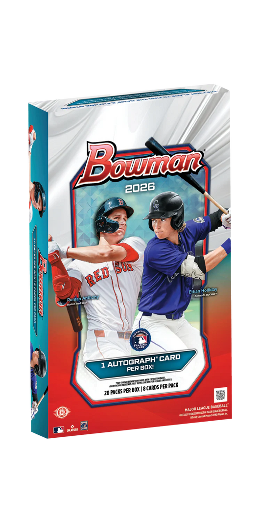 2026 Topps Baseball Bowman Hobby Box
