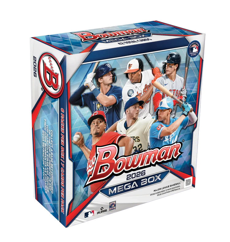2026 Topps MLB Bowman Baseball Mega Box