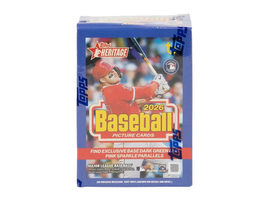 2026 Topps Heritage Baseball Blaster Box