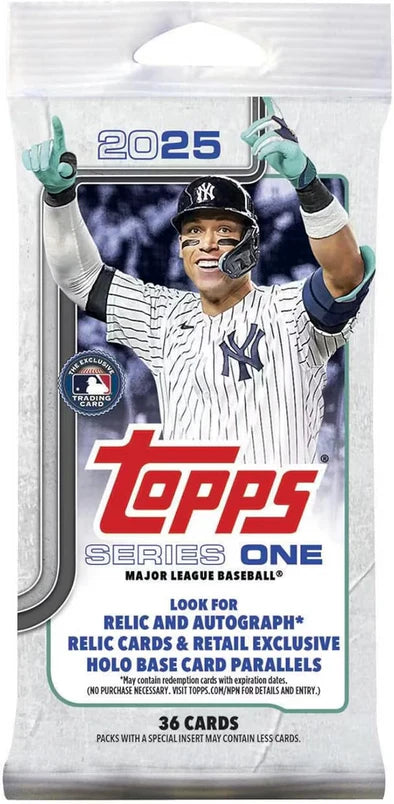 2025 Topps Series 1 Baseball Fat Pack
