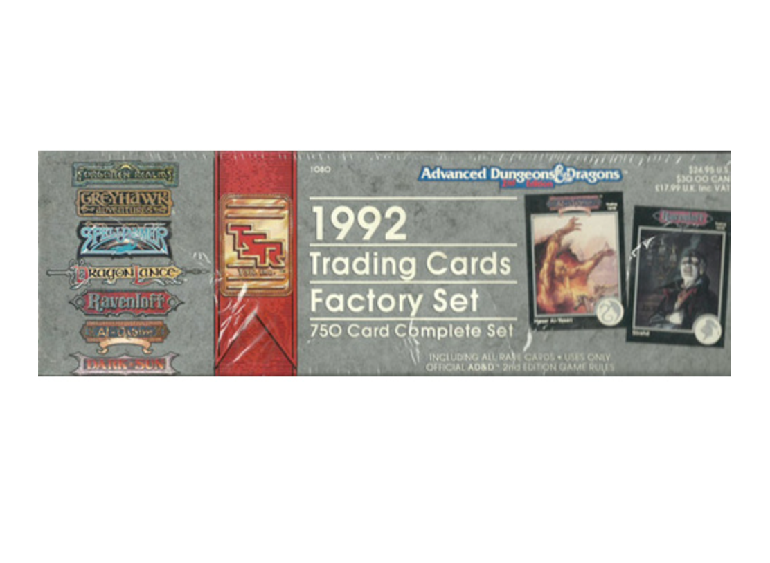 Dungeons and Dragons 1991 Premier Edition Complete Set