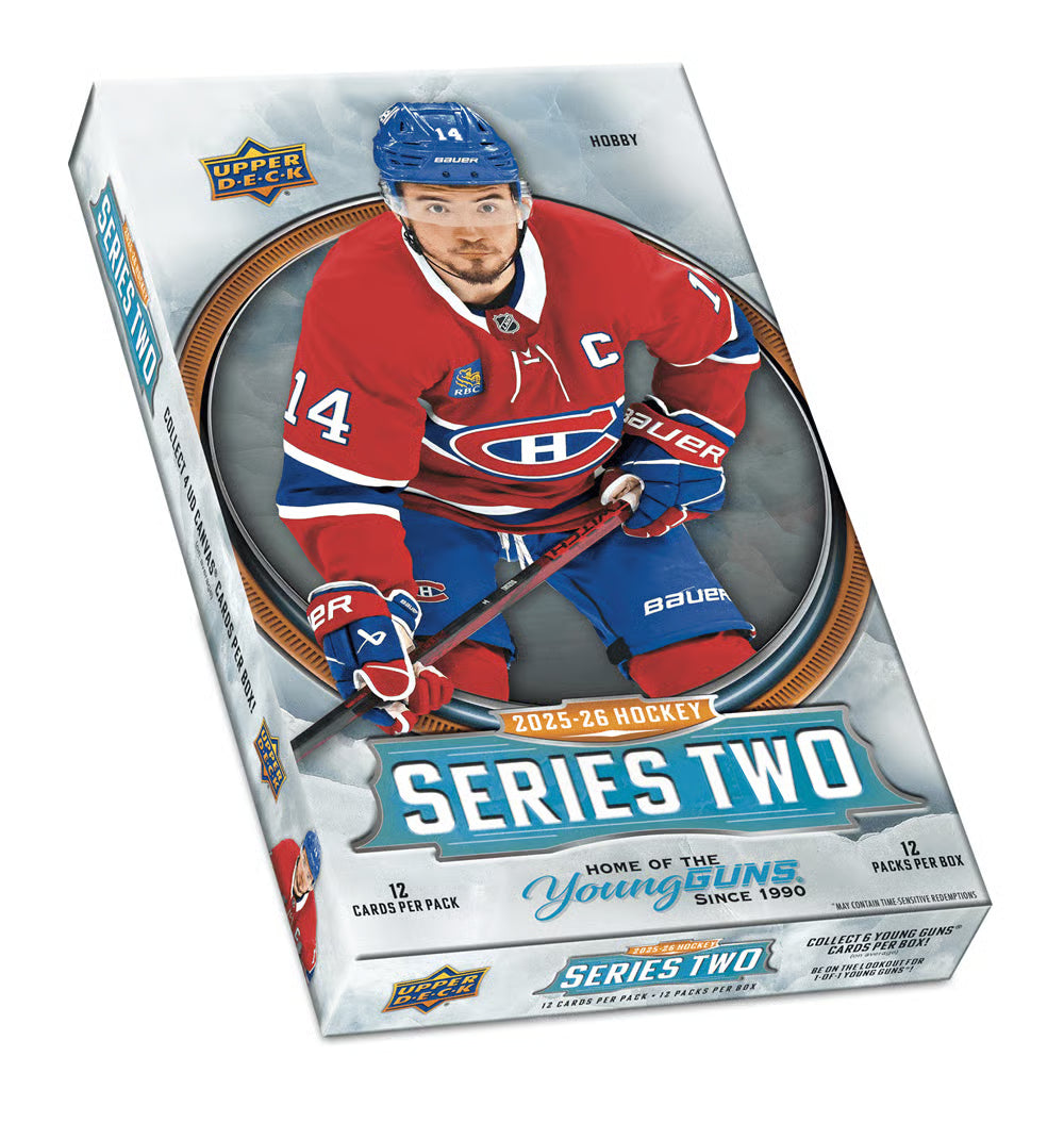 2025-26 Upper Deck Series 2 Hockey Hobby Box