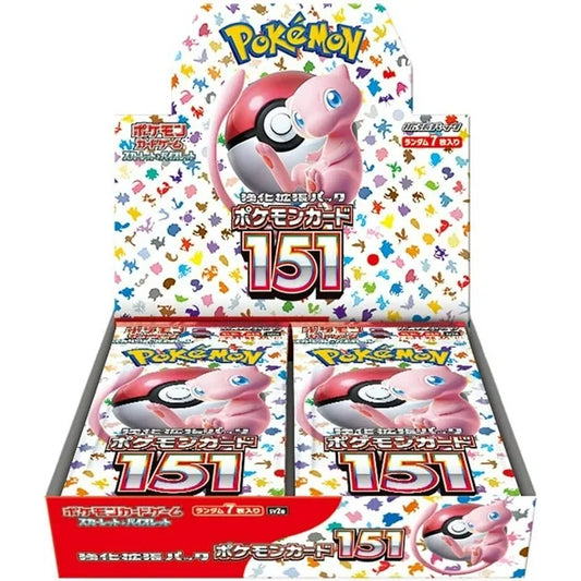 Pokemon Card Game Scarlet & Violet 151 Booster Box (Japanese)