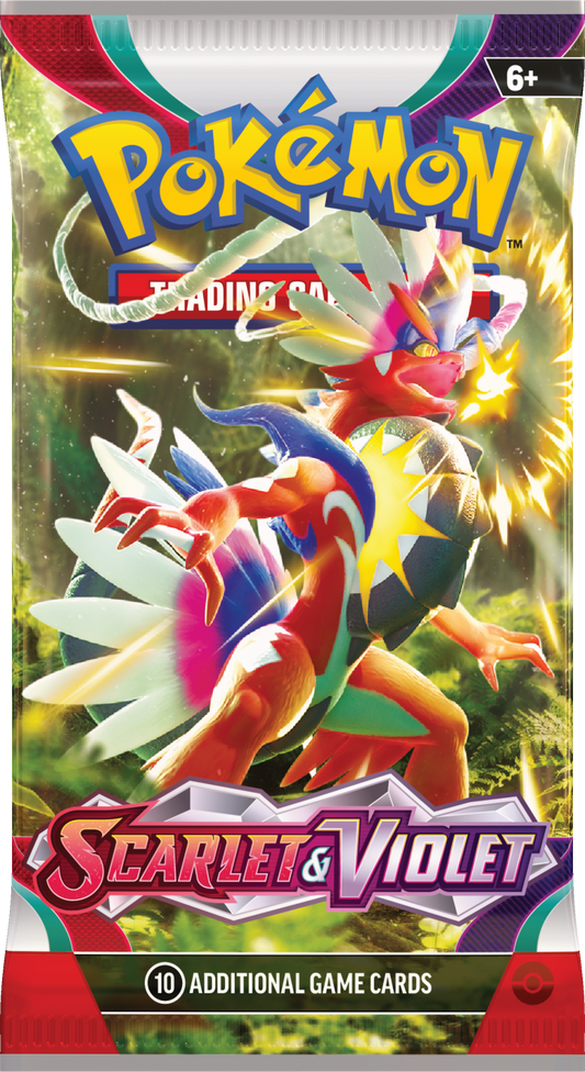 Pokemon Scarlet and Violet Booster Pack