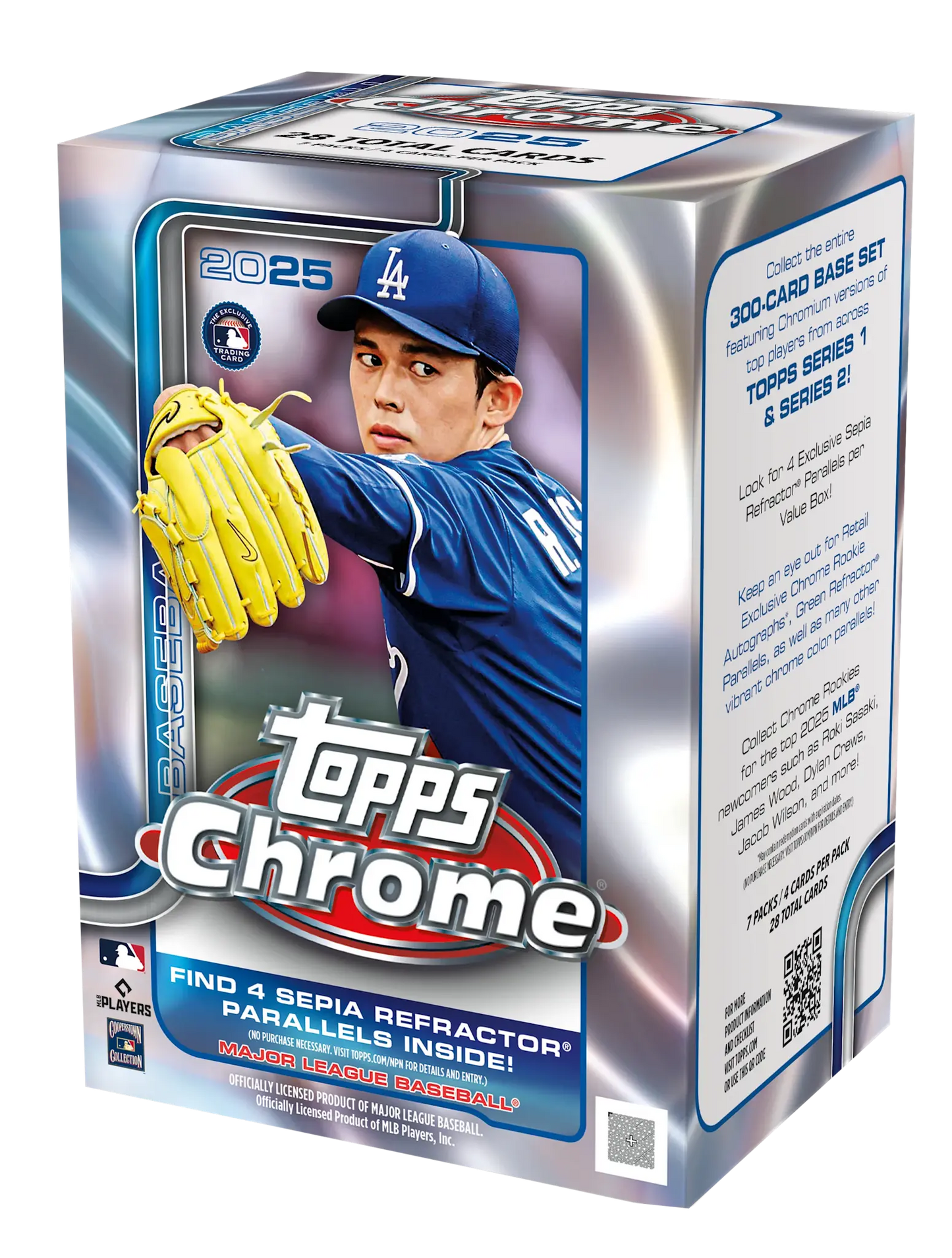 2025 Topps Chrome Baseball Value Box