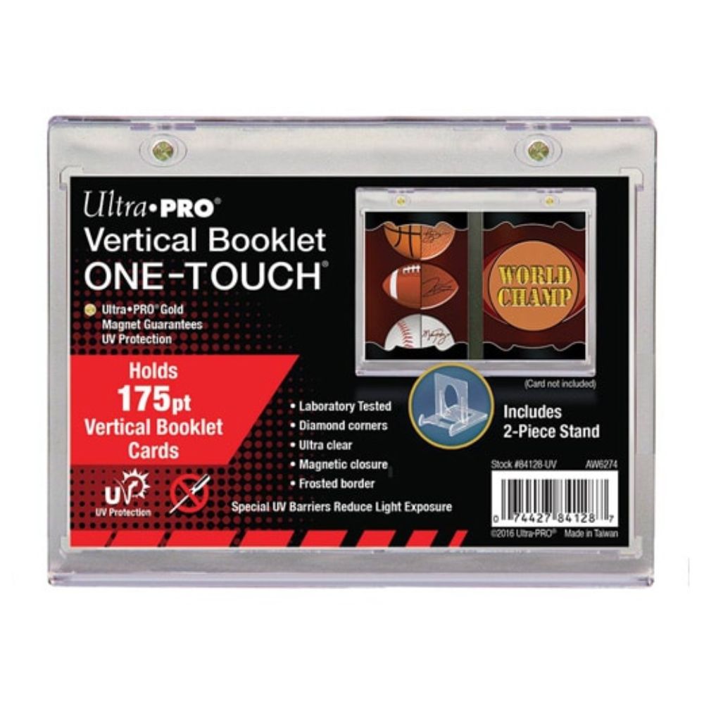 Ultra Pro Vertical Booklet One-Touch 175PT Card Holder