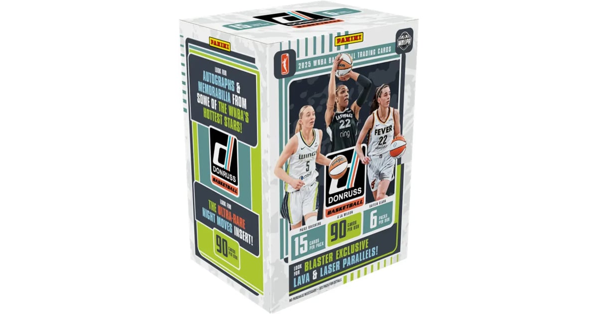 2025 Panini Donruss WNBA Basketball 6-Pack Blaster Box