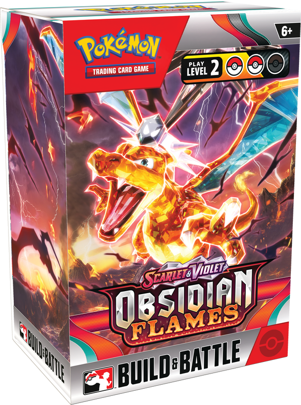 Pokémon TCG: Scarlet & Violet—Obsidian Flames Build & Battle Box