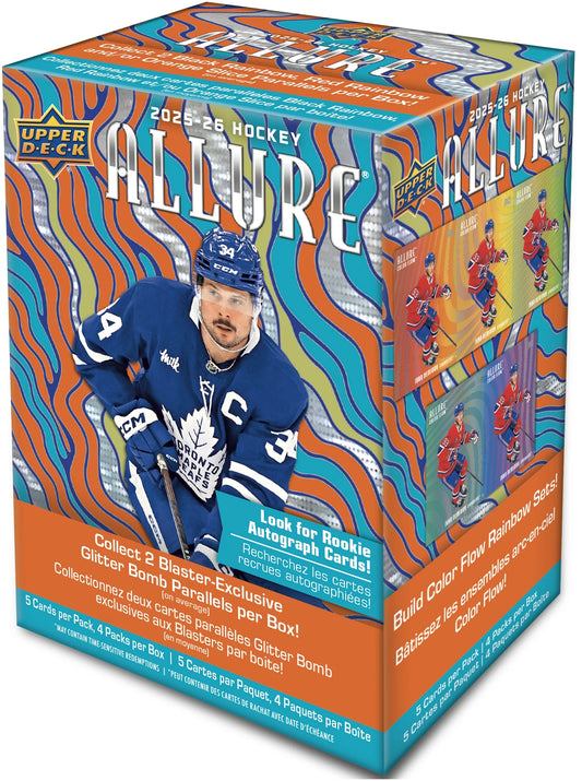 2025-26 Allure NHL Hockey Blaster Box