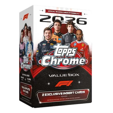 2026 Topps Chrome F1 Formula 1 Blaster Box