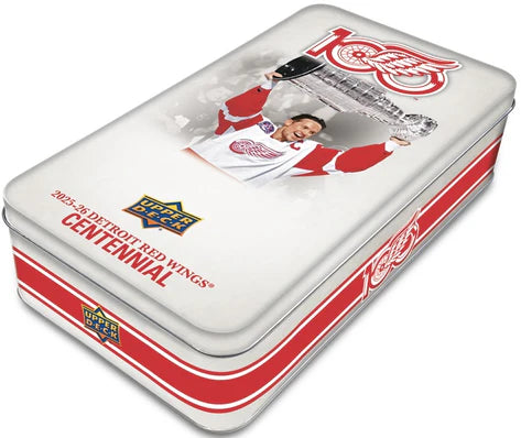 Upper Deck 2025-26 Hockey Detroit Red Wings Centennial Tin