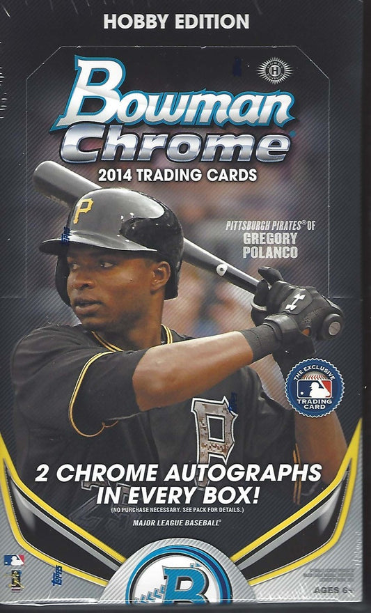 2014 Bowman Chrome Baseball Hobby Box