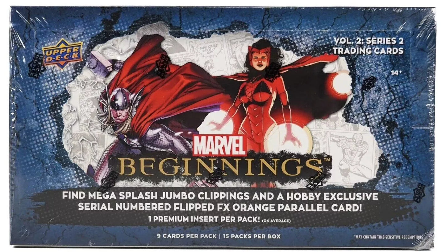 2024 Upper Deck Marvel Beginnings: Volume 2 Series 2 Hobby Box