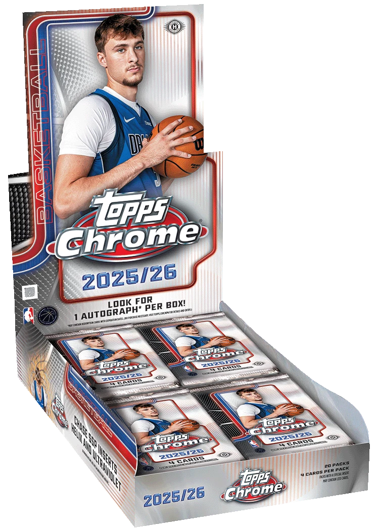 2025/26 Topps Chrome Basketball Hobby Box