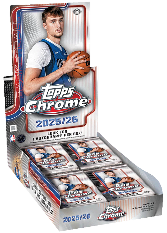 2025/26 Topps Chrome Basketball Hobby Box