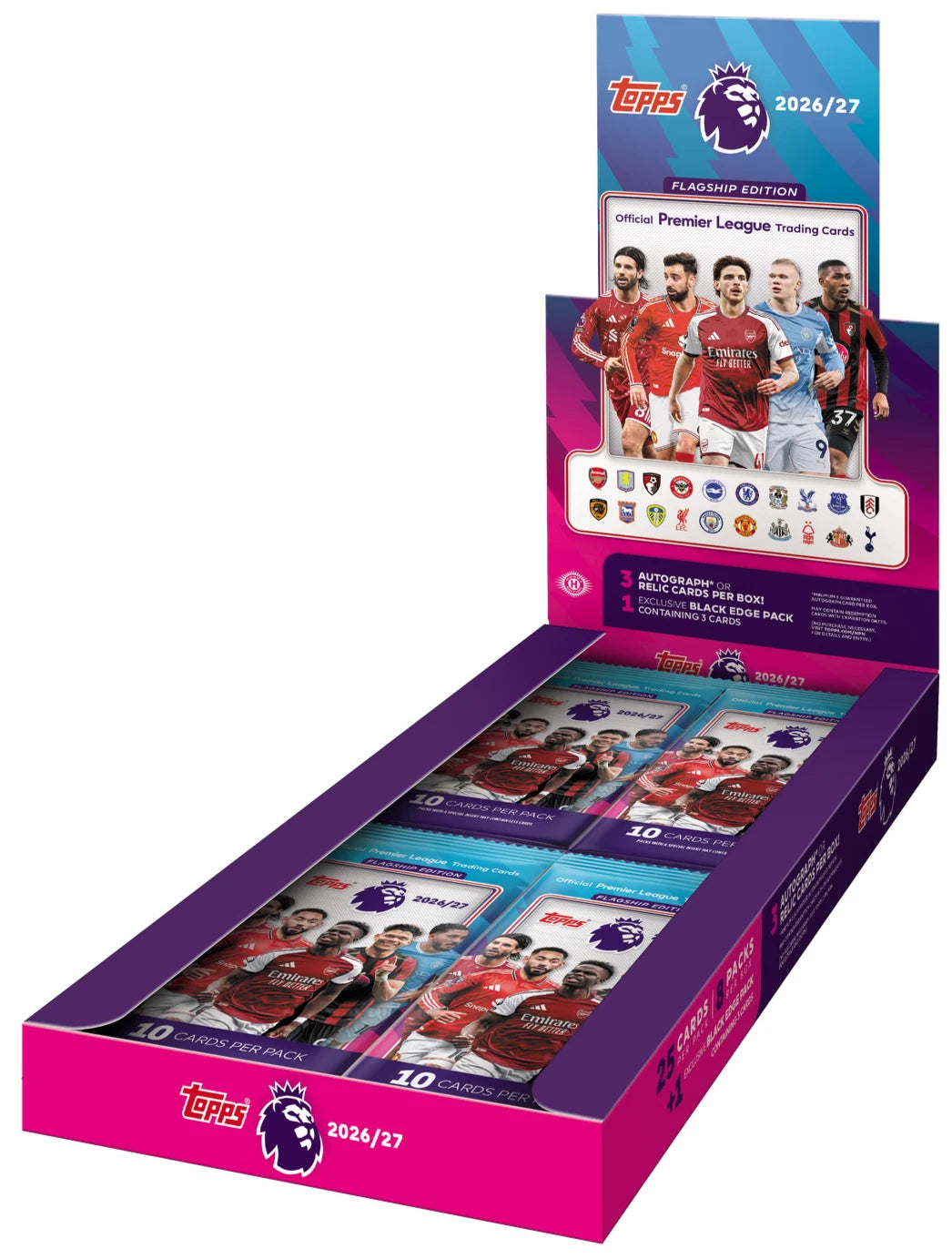 2026/27 TOPPS FLAGSHIP ENGLISH PREMIER LEAGUE HOBBY BOX