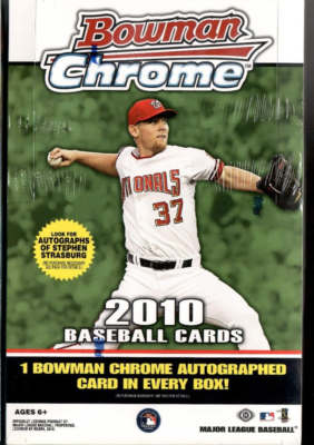 2010 Bowman Chrome Baseball Hobby Box