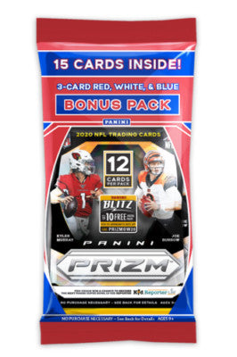 2020 Prizm Football Cello Pack