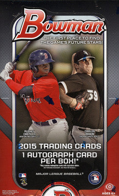 2015 Bowman Baseball Hobby Box