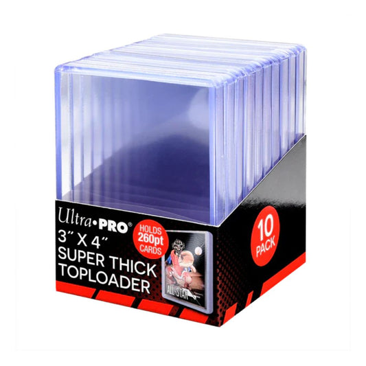 Ultra Pro Toploaders 260PT Clear Super Thick (10-Pack)