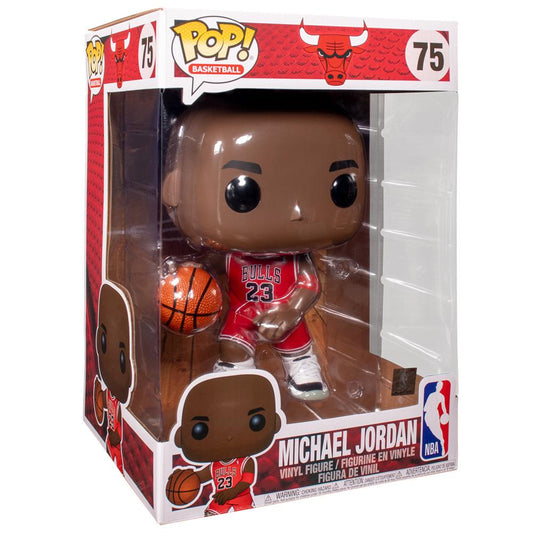 Funko Pop NBA Michael Jordan 10" Bulls Red Jersey #75