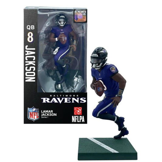 Lamar Jackson (Baltimore Ravens) Imports Dragon NFL 6" Figure Series 1