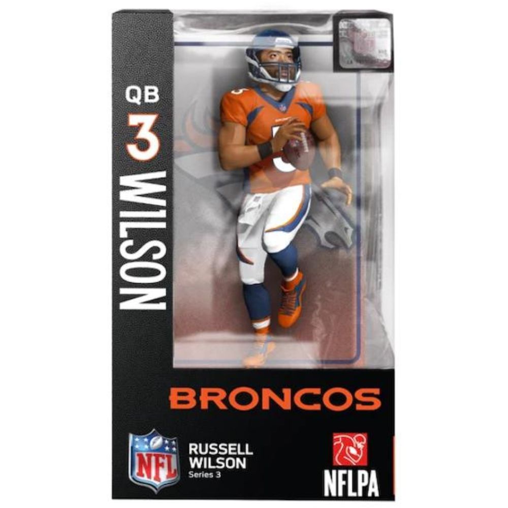 Russell Wilson (Denver Broncos) Imports Dragon NFL 6" Figure Series 1