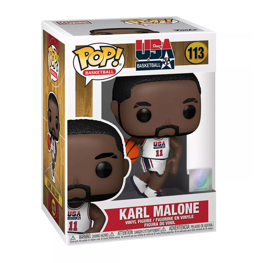 Funko Pop NBA Legends Karl Malone Team USA Jersey #113